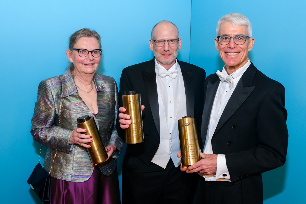 ONASSIS Prizes Siri Pettersen Strandenes Marc Melitz Darrell Duffie Karen Hatch 10