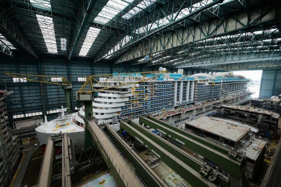 Meyer Werft Floats AIDAnova, the World&rsquo;s First LNG-Powered Cruise Ship