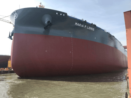 &Sigma;&tau;&eta;&nu; &kappa;&alpha;&tau;&alpha;&sigma;&kappa;&epsilon;&upsilon;ή &tau;&omega;&nu; &delta;&upsilon;&omicron; Suezmax &pi;&rho;&omicron;&chi;ώ&rho;&eta;&sigma;&epsilon; &eta; ENESEL 