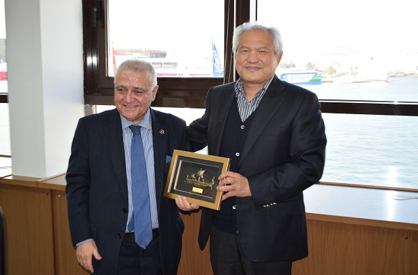 Meeting of the BoD members  of the Chamber of Greek-Chinese Economic Cooperation at PPA SA