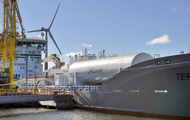 First LNG bunkering operation completed at Skangas terminal in Pori