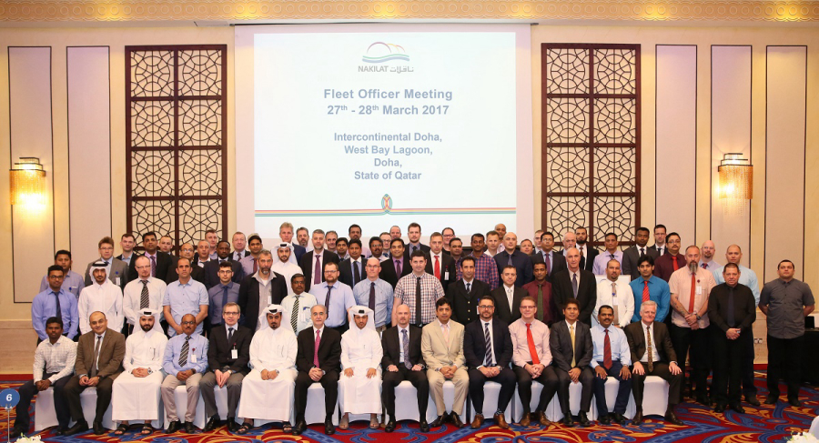 Nakilat holds 5th Fleet Officers Meeting