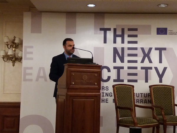 Prisma Electronics SA at the official event "THE NEXT SOCIETY"