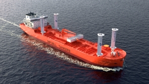 Odfjell first to install suction sails on deep-sea chemical tanker