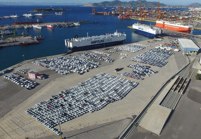 An increase of 19.13\% was reported at the Car Terminal of PPA S.A.