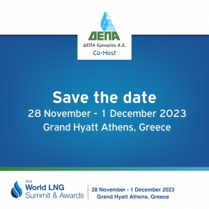 &Eta; &Delta;&Epsilon;&Pi;&Alpha; &Epsilon;&mu;&pi;&omicron;&rho;ί&alpha;&sigmaf; &upsilon;&pi;&omicron;&delta;έ&chi;&epsilon;&tau;&alpha;&iota; &tau;&eta;&nu; &pi;&alpha;&gamma;&kappa;ό&sigma;&mu;&iota;&alpha; &beta;&iota;&omicron;&mu;&eta;&chi;&alpha;&nu;ί&alpha; &tau;&omicron;&upsilon; LNG &sigma;&tau;&omicron; 23&omicron; World LNG Summit &amp; Awards