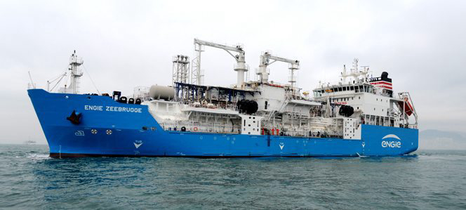 World&rsquo;s First Dedicated LNG Bunkering Vessel Delivered