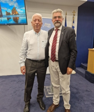 (&alpha;-&delta;) &Omicron; &Pi;&epsilon;&rho;&iota;&phi;&epsilon;&rho;&epsilon;&iota;ά&rho;&chi;&eta;&sigmaf; &Beta;. &Alpha;&iota;&gamma;&alpha;ί&omicron;&upsilon; &kappa;. &Kappa;. &Mu;&omicron;&upsilon;&tau;&zeta;&omicron;ύ&rho;&eta;&sigmaf;, &Delta;&rho;. &Nu;&iota;&kappa;ό&lambda;&alpha;&omicron;&sigmaf; &Lambda;&iota;ά&pi;&eta;&sigmaf;