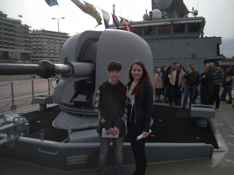 Alina in the Navy ..