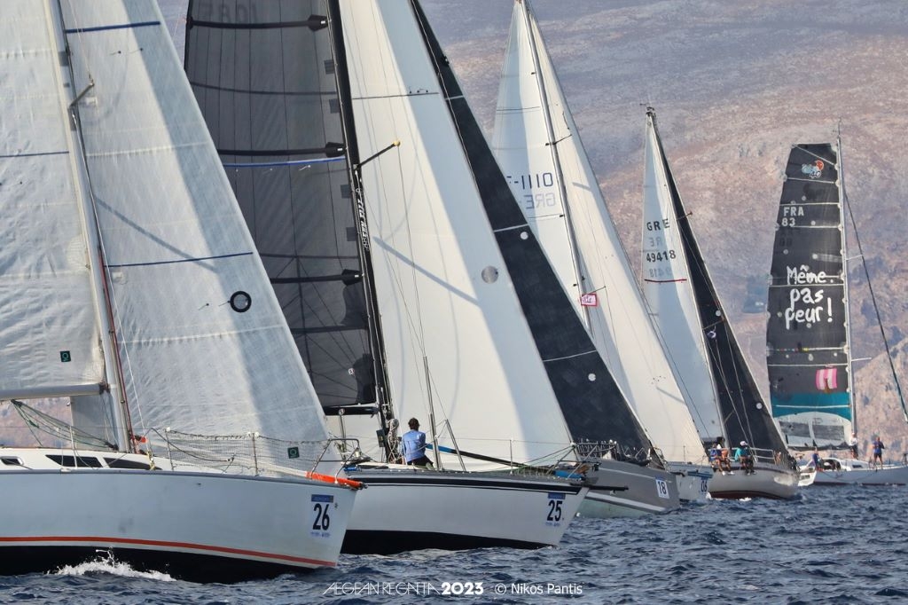 &Alpha;&upsilon;&lambda;&alpha;ί&alpha; &sigma;&tau;&eta;&nu; Aegean Regatta 2023 &mu;&epsilon; &nu;&iota;&kappa;&eta;&tau;έ&sigmaf; &tau;&alpha; &sigma;&kappa;ά&phi;&eta; GRANDMA X &kappa;&alpha;&iota; &Mu;&Epsilon;LIPLOE