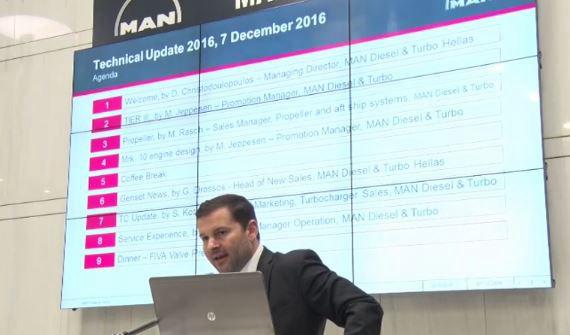 MAN Diesel &amp; Turbo Hellas held the &ldquo;Technical Update 2016&rdquo; 