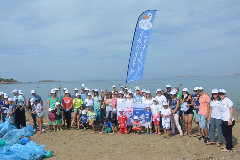 The American P&amp;I Club in cooperation with HELMEPA successfully organizes the first &ldquo;P&amp;I&rdquo; beach clean-up in Greece