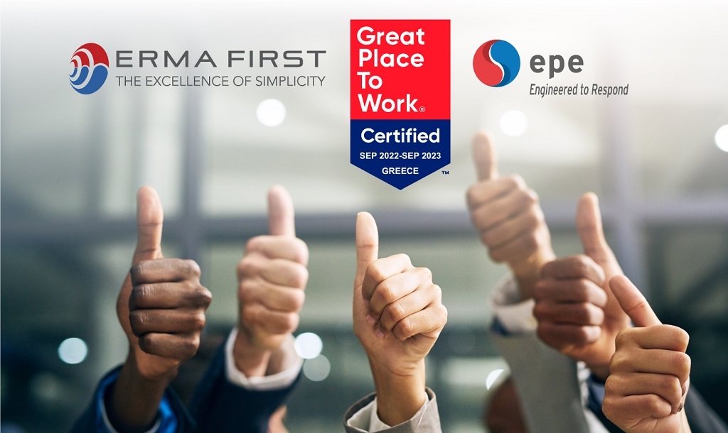 ERMA FIRST and EPE voted &lsquo;great place to work&rsquo; in Greece