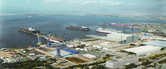 Who owns Greece's largest shipyard?