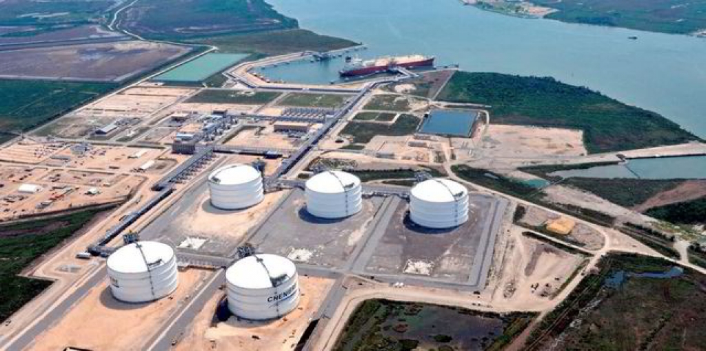 Cheniere's Sabine Pass terminal: Train 6 is Cheniere's ninth operation gas liquefaction trainPhoto: LNG 17