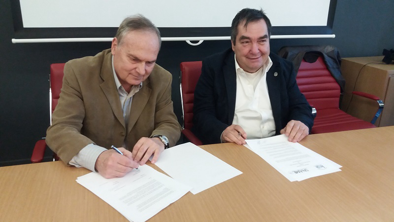 CO-OPERATION BETWEEN HIMT &amp; SNAME GREEK SECTION