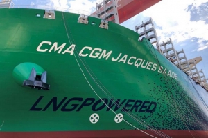 &Eta; Total &theta;&alpha; &tau;&rho;&omicron;&phi;&omicron;&delta;&omicron;&tau;&epsilon;ί &mu;&epsilon; LNG &kappa;&alpha;ύ&sigma;&iota;&mu;&omicron; &tau;&eta;&nu; CMA CGM &gamma;&iota;&alpha; &tau;&alpha; &pi;&lambda;&omicron;ί&alpha; &tau;&eta;&sigmaf;