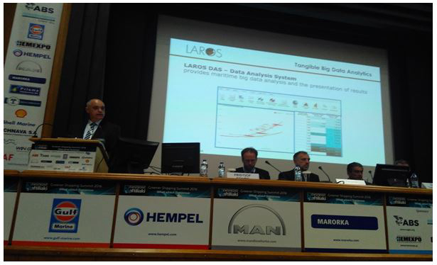 Prisma Electronics at 2016 Greener Shipping Summit 'What about Tomorrow'.
