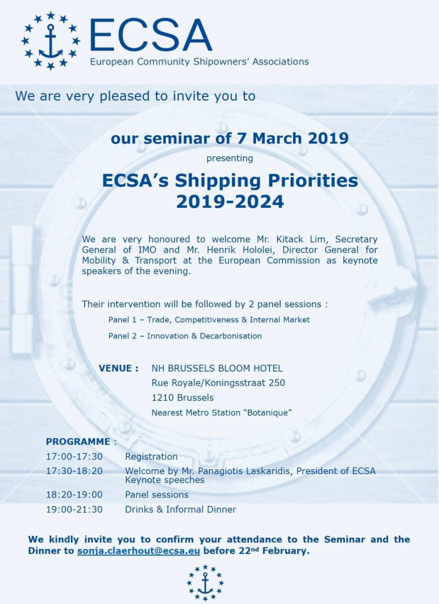 ECSA SEMINAR 2019