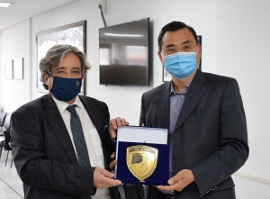 Official visit of the Minister of Maritime Affairs of Portugal at the port of Piraeus