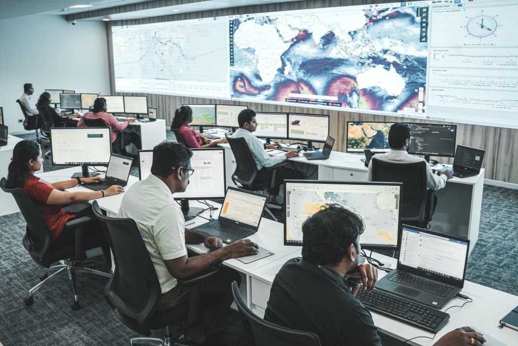 BSM&rsquo;s Fleet Performance Centre is the central unit supporting performance optimisation and decarbonisation of the managed ships &copy;BSM 