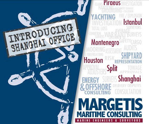 New office of Margetis Maritime Consulting in Shanghai 