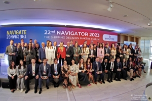 &Epsilon;&pi;&iota;&tau;&upsilon;&chi;ή&sigmaf; &omicron;&lambda;&omicron;&kappa;&lambda;ή&rho;&omega;&sigma;&eta; &tau;&omicron;&upsilon; 22&omicron;&upsilon; Navigator 2023 - The Shipping Decision Makers Forum