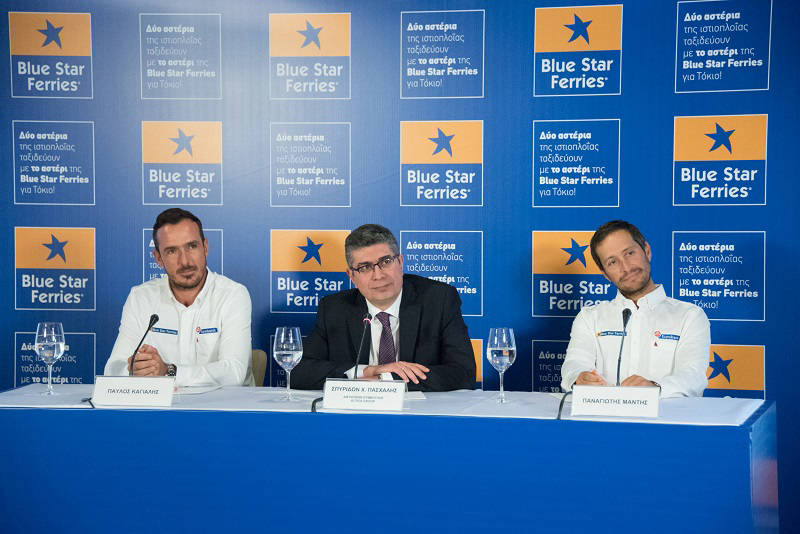 Panagiotis Mantis and Pavlos Kagialis are navigating their way to the Tokyo Olympic Games with the help of a Blue Star!