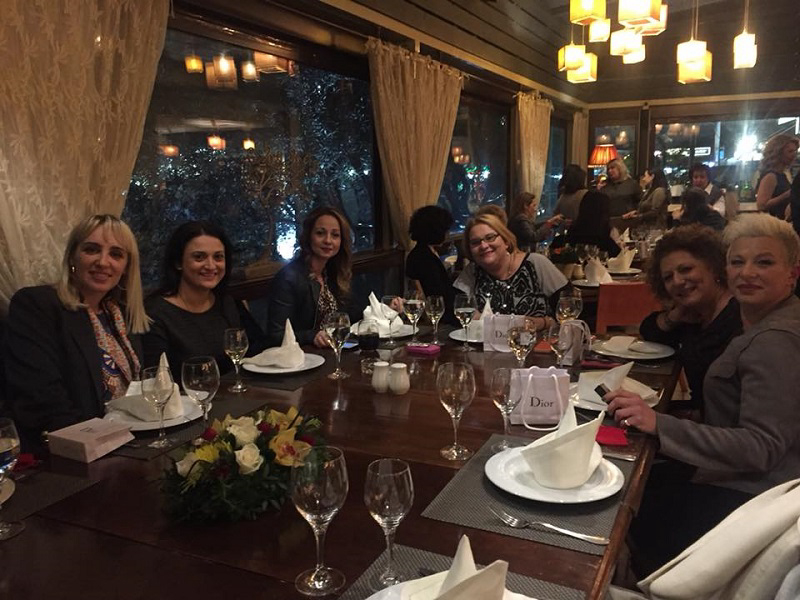 WISTA Hellas members met for their traditional Pitta Cutting 