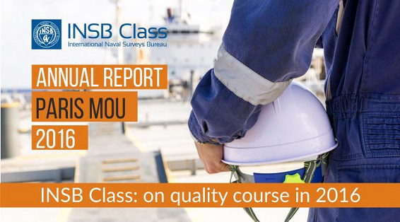 PARIS MOU Annual Report 2016 :  INSB Class demonstrated continued improvement