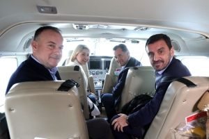 &Sigma;&tau;&eta;&nu; &pi;&rho;ώ&tau;&eta; &delta;&omicron;&kappa;&iota;&mu;&alpha;&sigma;&tau;&iota;&kappa;ή &pi;&tau;ή&sigma;&eta;, &mu;&epsilon; &upsilon;&delta;&rho;&omicron;&pi;&lambda;ά&nu;&omicron; &tau;&eta;&sigmaf; Hellenic Seaplanes, &pi;έ&tau;&alpha;&xi;&epsilon; &omicron; &Upsilon;&phi;&upsilon;&pi;&omicron;&upsilon;&rho;&gamma;ό&sigmaf; &Nu;&alpha;&upsilon;&tau;&iota;&lambda;ί&alpha;&sigmaf; &kappa;&alpha;&iota; &Nu;&eta;&sigma;&iota;&omega;&tau;&iota;&kappa;ή&sigmaf; &Pi;&omicron;&lambda;&iota;&tau;&iota;&kappa;ή&sigmaf; &Iota;&omega;ά&nu;&nu;&eta;&sigmaf; &Pi;&alpha;&pi;&pi;ά&sigmaf;