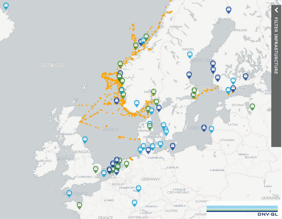 The LNG Fuel Finder &ndash; a new service for LNGi