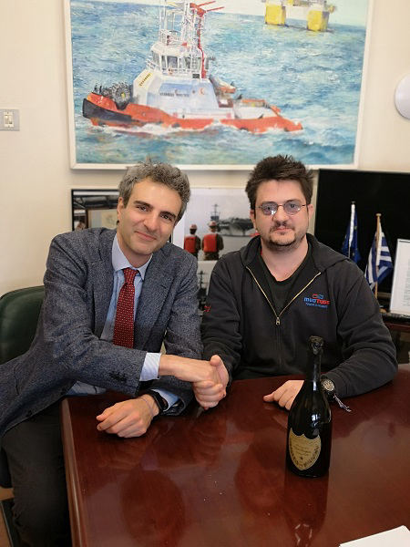 Vernicos SCAFI &eta; &nu;έ&alpha; &iota;&sigma;&chi;&upsilon;&rho;ή &delta;ύ&nu;&alpha;&mu;&eta; &sigma;&tau;&eta;&nu; &alpha;&gamma;&omicron;&rho;ά &tau;&eta;&sigmaf; &rho;&upsilon;&mu;&omicron;ύ&lambda;&kappa;&eta;&sigma;&eta;&sigmaf; &sigma;&tau;&eta;&nu; &Mu;&epsilon;&sigma;ό&gamma;&epsilon;&iota;&omicron;. 