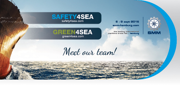 SAFETY4SEA's dedicated team will be in SMM, from 6-9 September 2016