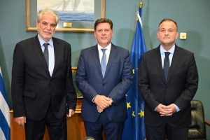 &Tau;&epsilon;&lambda;&epsilon;&tau;ή &pi;&alpha;&rho;ά&delta;&omicron;&sigma;&eta;&sigmaf; &ndash; &pi;&alpha;&rho;&alpha;&lambda;&alpha;&beta;ή&sigmaf; &Upsilon;&pi;&omicron;&upsilon;&rho;&gamma;&epsilon;ί&omicron;&upsilon; &Nu;&alpha;&upsilon;&tau;&iota;&lambda;ί&alpha;&sigmaf; &kappa;&alpha;&iota; &Nu;&eta;&sigma;&iota;&omega;&tau;&iota;&kappa;ή&sigmaf; &Pi;&omicron;&lambda;&iota;&tau;&iota;&kappa;ή&sigmaf;