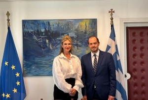 The Ambassador &amp; General Consul of Panama in Greece meets with the Deputy Minister of Foreign Affairs of the Hellenic Republic
