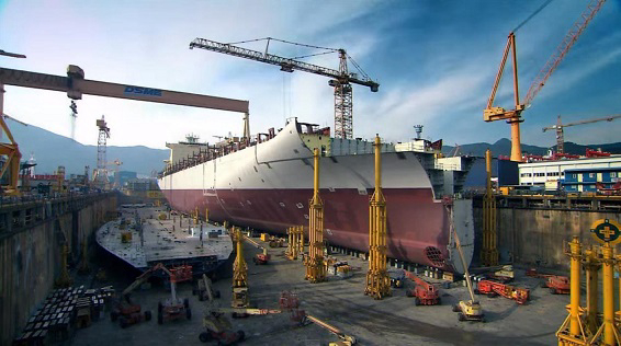 &Pi;&rho;&omicron;&sigmaf; &epsilon;&xi;&alpha;&gamma;&omicron;&rho;ά &tau;&eta;&sigmaf; DSME &alpha;&pi;ό &tau;&eta;&nu;   Hyundai Heavy Industries