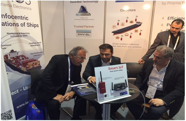 Prisma Electronics  at Sea Trade Maritime Middle East 2016  Dubai, UAE