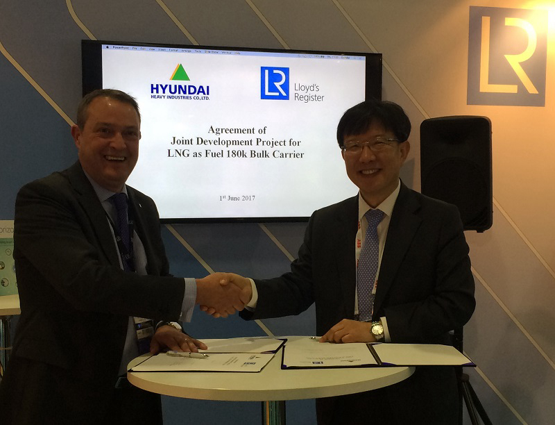 DWT class LNG-fuelled bulk carrier design joint development project announced