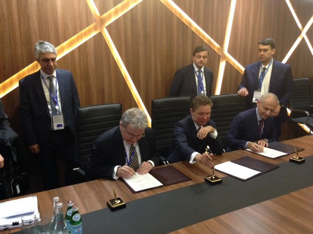 Gazprom, DEPA, and Edison ink Agreement of Cooperation on the southern route for Russian gas supplies to Europe