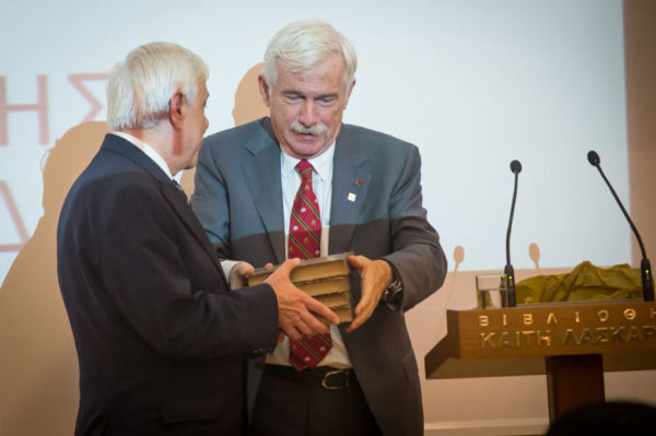 &Epsilon;&gamma;&kappa;&alpha;ί&nu;&iota;&alpha; &tau;&eta;&sigmaf; &Iota;&sigma;&tau;&omicron;&rho;&iota;&kappa;ή&sigmaf; &Beta;&iota;&beta;&lambda;&iota;&omicron;&theta;ή&kappa;&eta;&sigmaf; &tau;&omicron;&upsilon; &laquo;&Iota;&delta;&rho;ύ&mu;&alpha;&tau;&omicron;&sigmaf; &Alpha;&iota;&kappa;&alpha;&tau;&epsilon;&rho;ί&nu;&eta;&sigmaf; &Lambda;&alpha;&sigma;&kappa;&alpha;&rho;ί&delta;&eta;&raquo;