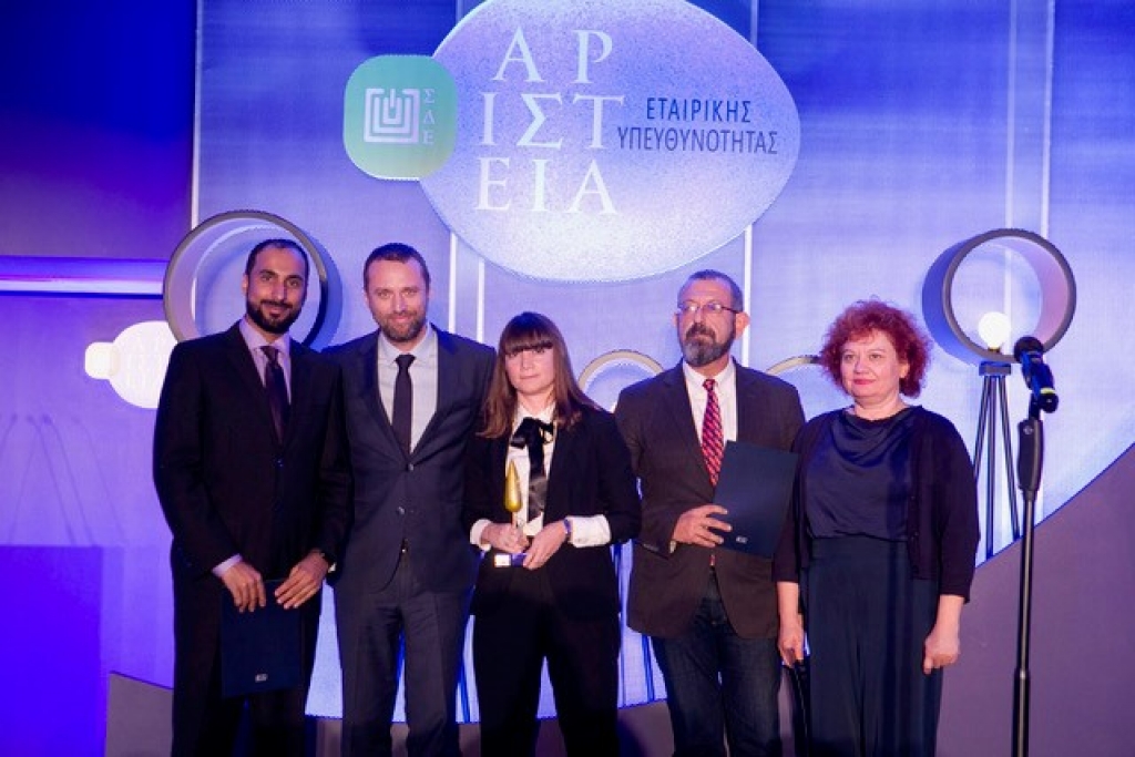 POLYECO A.E.: &Delta;ύ&omicron; &beta;&rho;&alpha;&beta;&epsilon;ί&alpha; &sigma;&tau;&alpha; &Alpha;&rho;&iota;&sigma;&tau;&epsilon;ί&alpha; &Epsilon;&tau;&alpha;&iota;&rho;&iota;&kappa;ή&sigmaf; &Upsilon;&pi;&epsilon;&upsilon;&theta;&upsilon;&nu;ό&tau;&eta;&tau;&alpha;&sigmaf; &tau;&omicron;&upsilon; &Sigma;&Delta;&Epsilon;