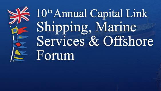 Capital Link&rsquo;s 10th Annual Shipping, Marine Services &amp; Offshore Forum took 