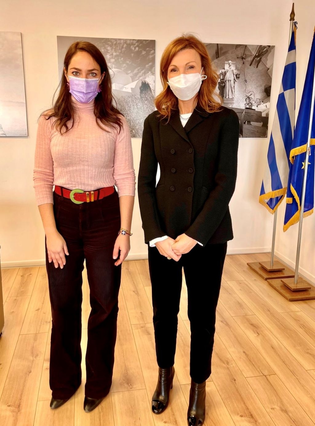 (&alpha;-&delta;) &kappa;. &Delta;ό&mu;&nu;&alpha; &Mu;&iota;&chi;&alpha;&eta;&lambda;ί&delta;&omicron;&upsilon;, &kappa;. &Mu;&epsilon;&lambda;ί&nu;&alpha; &Tau;&rho;&alpha;&upsilon;&lambda;&omicron;ύ