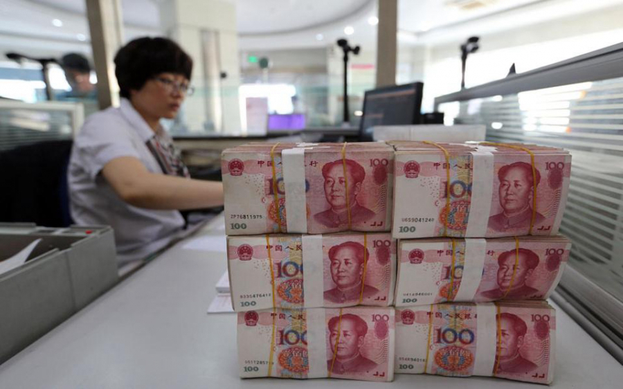 &Eta; &psi;&eta;&phi;&iota;&alpha;&kappa;ή &omicron;&iota;&kappa;&omicron;&nu;&omicron;&mu;ί&alpha; &tau;&eta;&sigmaf; &Kappa;ί&nu;&alpha;&sigmaf; &alpha;&nu;&tau;&iota;&sigma;&tau;&omicron;&iota;&chi;&omicron;ύ&sigma;&epsilon; &sigma;&tau;&omicron; 34,8\% &tau;&omicron;&upsilon; &Alpha;&Epsilon;&Pi; &tau;&omicron; 2018  