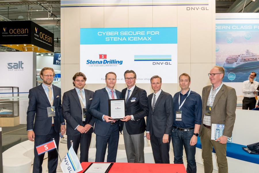 H Stena Drilling  &kappa;&alpha;&iota; &omicron; DNV GL &upsilon;&pi;&omicron;&gamma;&rho;ά&phi;&omicron;&upsilon;&nu; &sigma;&upsilon;&mu;&beta;ό&lambda;&alpha;&iota;&omicron; &gamma;&iota;&alpha; &tau;&omicron; &pi;&rho;ώ&tau;&omicron; Cyber Secure class notation