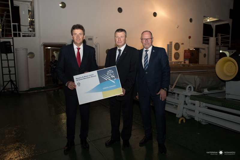 Masters &amp; Mates Union of Greek Merchant Marine go for Green Award