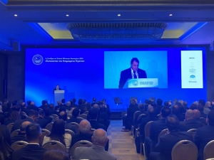 &Beta;&alpha;&sigma;ί&lambda;&eta;&sigmaf; &Kappa;&omicron;&rho;&kappa;ί&delta;&eta;&sigmaf;: &laquo;&Alpha;&nu;&omicron;ί&gamma;&epsilon;&iota; &nu;έ&alpha; &sigma;&epsilon;&lambda;ί&delta;&alpha; &sigma;&tau;&eta; &nu;&alpha;&upsilon;&pi;&eta;&gamma;&iota;&kappa;ή &beta;&iota;&omicron;&mu;&eta;&chi;&alpha;&nu;ί&alpha; &tau;&eta;&sigmaf; &chi;ώ&rho;&alpha;&sigmaf; -&epsilon;&upsilon;&omicron;ί&omega;&nu;&epsilon;&sigmaf; &omicron;&iota; &pi;&rho;&omicron;&omicron;&pi;&tau;&iota;&kappa;έ&sigmaf; &alpha;&nu;ά&pi;&tau;&upsilon;&xi;&eta;&sigmaf;&raquo;