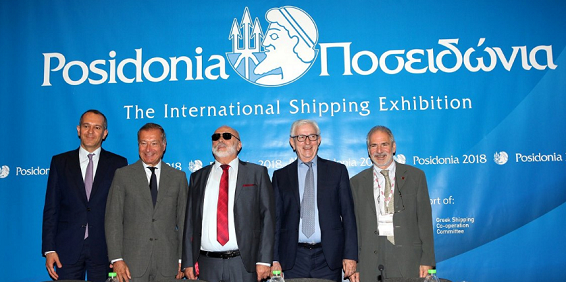 Statement of the President of the UGS, Mr. T. Veniamis at the "Posidonia 2018" press conference