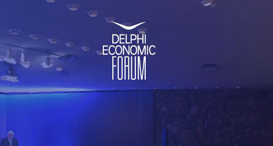 Delphi Economic Forum: &Pi;ώ&sigmaf; &eta; &Epsilon;&lambda;&lambda;ά&delta;&alpha; &chi;&alpha;&rho;ά&sigma;&sigma;&epsilon;&iota; &tau;&eta; &rho;ό&tau;&alpha; &tau;&eta;&sigmaf; &pi;&alpha;&gamma;&kappa;ό&sigma;&mu;&iota;&alpha;&sigmaf; &nu;&alpha;&upsilon;&tau;&iota;&lambda;ί&alpha;&sigmaf; 
